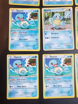 Pokemon TCG Squirtle Wartortle Blastoise Lot of 23 Cards from 2007-2021 - 1 holo - Image 5