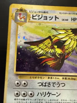 Pidgeot Holo Card No.018 Jungle Japanese Rare Pokemon TCG Vintage 1997 WOTC - Image 2