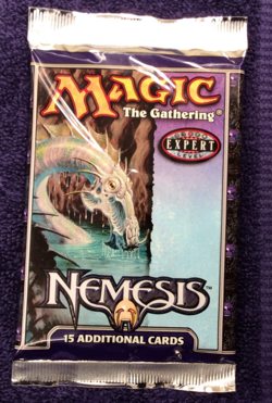 2000 NEMESIS Booster Pack 15 CARDS Magic the Gathering New / Sealed - Image 1