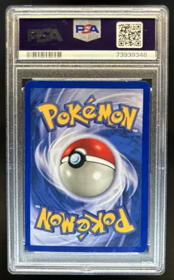 1999 Pokemon Unlimited Blastoise Rated Rookie Error Card Rare Holo #2/102 PSA 9 - Image 2