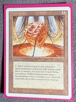 Mana Vault Revised Magic The Gathering - Image 1