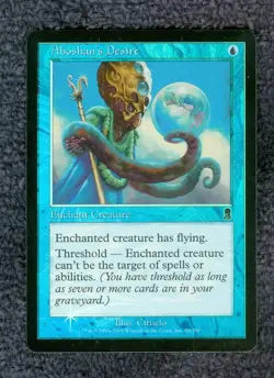 ABOSHAN'S DESIRE foil common Odyssey Magic the Gathering Unplayed Near mint - Image 1