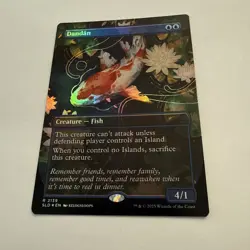 Dandan FOIL Borderless 2139 Secret Lair Dandan SLD MTG Rare Unplayed Mint Fish - Image 2
