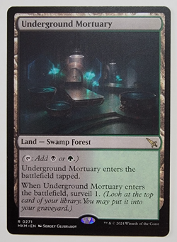 Underground Mortuary - Murders at Karlov Manor (MKM) MTG Near Mint - Image 1