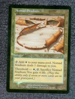 NOMAD STADIUM foil uncommon Odyssey Magic the Gathering Unplayed Near mint - Image 1