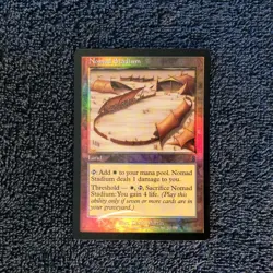 NOMAD STADIUM foil uncommon Odyssey Magic the Gathering Unplayed Near mint - Image 3