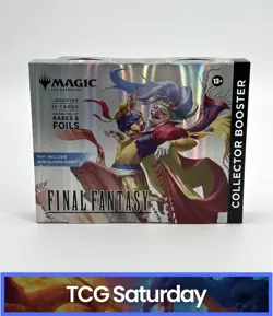MAGIC THE GATHERING MTG FINAL FANTASY SEALED COLLECTOR BOOSTER - Image 1