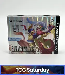 MAGIC THE GATHERING MTG FINAL FANTASY SEALED COLLECTOR BOOSTER - Image 1