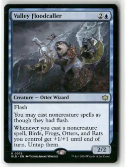 Valley Floodcaller Normal R Bloomburrow 79 NM - Image 1