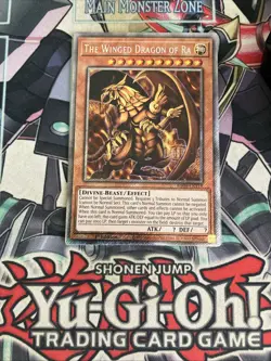 The Winged Dragon Of Ra Platinum Secret Rare RA04-EN118 Yugioh - Image 1