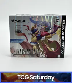 MAGIC THE GATHERING MTG FINAL FANTASY SEALED COLLECTOR BOOSTER - Image 1