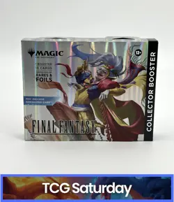 MAGIC THE GATHERING MTG FINAL FANTASY SEALED COLLECTOR BOOSTER - Image 1