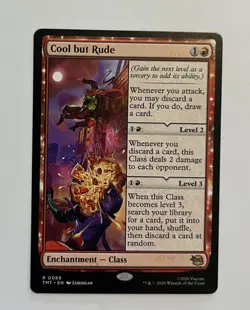 MTG, COOL BUT RUDE, 0089, RARE, NM, TMT - Image 1