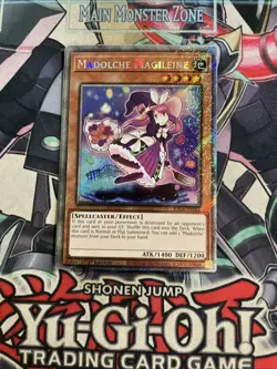 Madolche Magileine Platinum Secret Rare 1st Edition RA04-EN185 Yugioh - Image 1