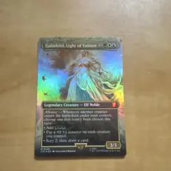 Wizards Galadriel Light of Valinor Legendary Creature White Green Blue Rare Foi… - Image 1