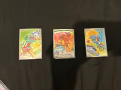 Pokemon TCG First Partner Illustration Collection Series 1 Kanto GEN 1 Starters - Image 1