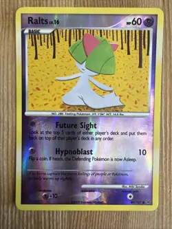 Ralts - 89/127 - Common - Reverse Holo VLP, English Pokemon Platinum - Image 1