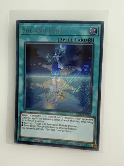 RA02-EN068 Sol and Luna : Secret Rare 1st Edition YuGiOh Card - Near Mint - Image 1