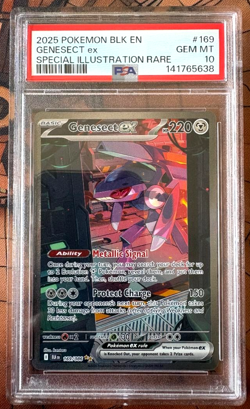 Genesect EX 169/086 - Black Bolt Special Illustration Rare - PSA 10 - Pokemon - Image 1