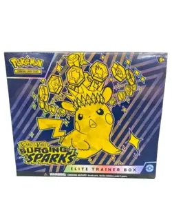 Pokemon TCG Surging Sparks Elite Trainer Box - SV08 Factory Sealed - Image 3