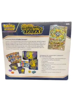 Pokemon TCG Surging Sparks Elite Trainer Box - SV08 Factory Sealed - Image 5