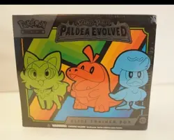 Pokemon TCG Scarlet & Violet Paldea Evolved Elite Trainer Box ETB Factory Sealed - Image 1