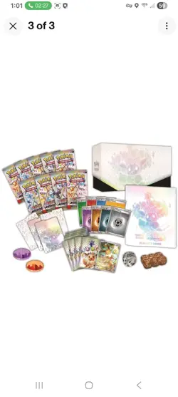 Pokemon TCG: Scarlet & Violet PRISMATIC EVOLUTIONS Elite Trainer Box - Image 3