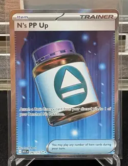 Pokemon TCG Ascended Heroes N's PP Up 262/217 Ultra Rare Full Art - Image 1