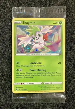 SEALED Shaymin 015/185 PROMO Cosmos Holo Rare Pokemon TCG - Image 1