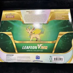Pokemon TCG Leafeon VStar Special Collection Box (Factory Sealed) - Image 2