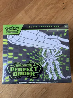 POKEMON TCG MEGA EVOLUTION PERFECT ORDER ELITE TRAINER BOX BRAND NEW SEALED ETB! - Image 1