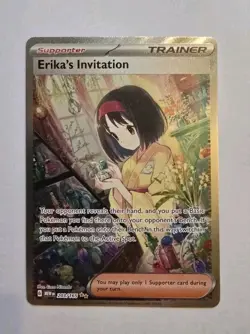 x1 Erika's Invitation - 203/165 - Special Illustration Rare Pokemon SV: Scarlet - Image 1