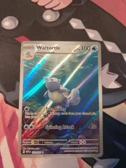Pokemon TCG Wartortle 171/165 SV Scarlet & Violet 151 IR Illustration Rare 🔥 - Image 1