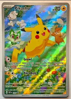 Pokemon – Pikachu SVP 088 – Paldean Collector’s Chest Promo – Ready to Ship - Image 1