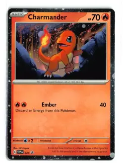 CHARMANDER SVP 047 COSMOS HOLO POKEMON TCG NM-LP - Image 1