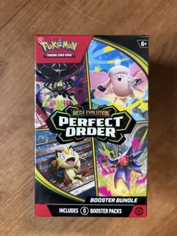 POKEMON TCG MEGA EVOLUTION PERFECT ORDER BOOSTER BUNDLE BRAND NEW FACTORY SEALED - Image 1