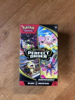 POKEMON TCG MEGA EVOLUTION PERFECT ORDER BOOSTER BUNDLE BRAND NEW FACTORY SEALED - Image 2