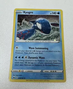 036/159 Kyogre Cosmos Holo Promo Pokemon Crown Zenith variant FAST SHIPPING NM - Image 1