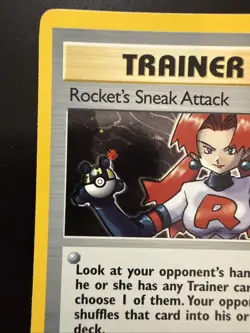 Pokemon TCG Rockets Sneak Attack 16/82 Holo 1st Edition Rare - Image 2