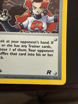 Pokemon TCG Rockets Sneak Attack 16/82 Holo 1st Edition Rare - Image 4