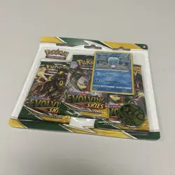 POKEMON SWORD SHIELD EVOLVING SKIES 3-PACK Blister BOOSTER EISCUE PROMO SEALED “ - Image 1