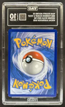 2025 Pokemon Destined Rivals Team Rocket's Moltres ex #229/182 TAG 10 - Image 2