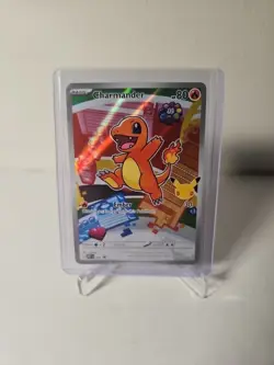 Charmander MEP 038 First Partner's Series 1 Promo Full Art Holo Pokemon TCG - Image 1