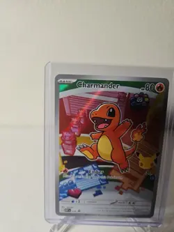 Charmander MEP 038 First Partner's Series 1 Promo Full Art Holo Pokemon TCG - Image 2