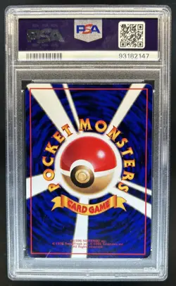 1998 Pokemon Japanese Vending Weepinbell Series 3 #070 PSA 9 - Image 2