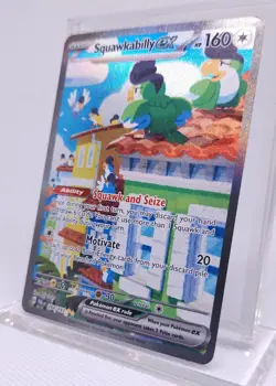 Pokemon Squawkabilly ex 264/193 Paldea Evolved Full Art Holo Special Rare - Image 2