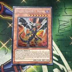 Yugioh! Malefic Red-Eyes B. Dragon YMP1-EN001 Secret Rare Limited Edition NM - Image 1