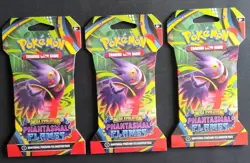 Pokemon 12 Mega Evolution Phantasmal Flames Sleeved Booster Packs (3 4 art sets) - Image 4