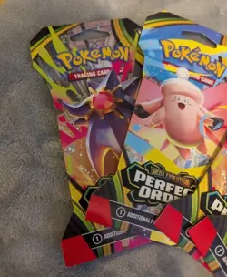 Pokemon TCG: Mega Evolution Perfect Order Blister Pack ONE ONLY - Image 3