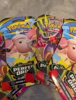 Pokemon TCG: Mega Evolution Perfect Order Blister Pack ONE ONLY - Image 5